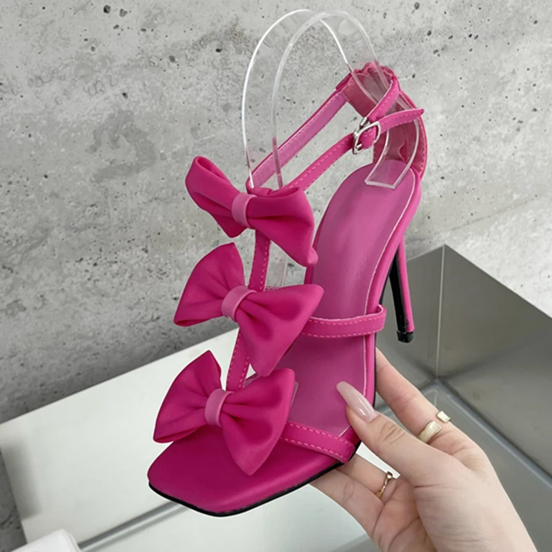 Kcenid New Ladies T-Strap Sandals Fashion Bow Thin High Heels Summer Women's Sandals Party Elegant Sexy Shoes Zipper Cover Heel Kcenid New Ladies T-Strap Sandals Fashion Bow Thin High Heels Summer Women's Sandals Party Elegant Sexy Shoes Zipper Cover Heel