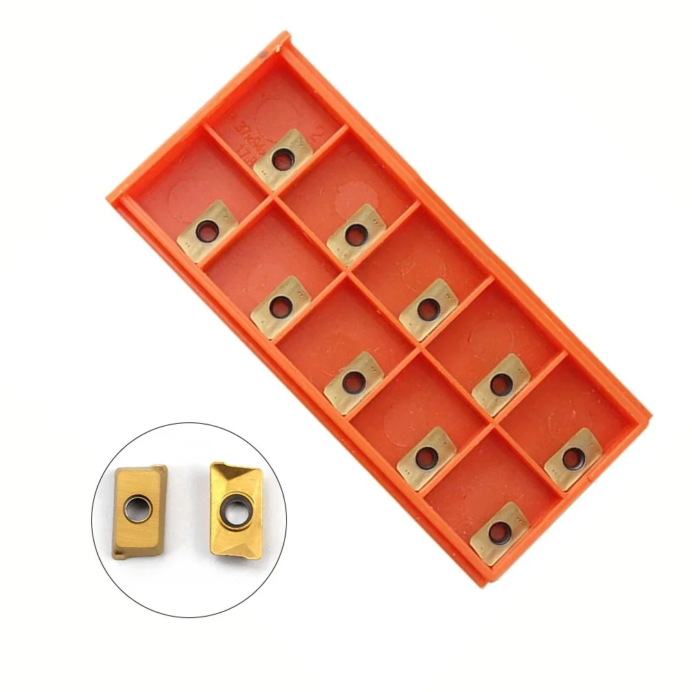 10pcs Apkt11t3 Milling Inserts Turning Tool Holder Carbide Inserts CNC Lathe Cutting Tools Tin Coating Milling Cutters
10pcs Apkt11t3 Milling Inserts Turning Tool Holder Carbide Inserts CNC Lathe Cutting Tools Tin Coating Milling Cutters