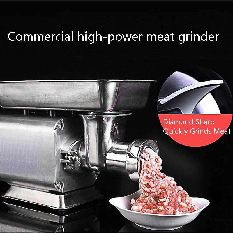 PBOBP 122Kg/H Heavy Duty Electric Meat Mincer Grinder Powerful Home Portable Sausage Stuffer Meat Mincer Food Processor
PBOBP 122Kg/H Heavy Duty Electric Meat Mincer Grinder Powerful Home Portable Sausage Stuffer Meat Mincer Food Processor