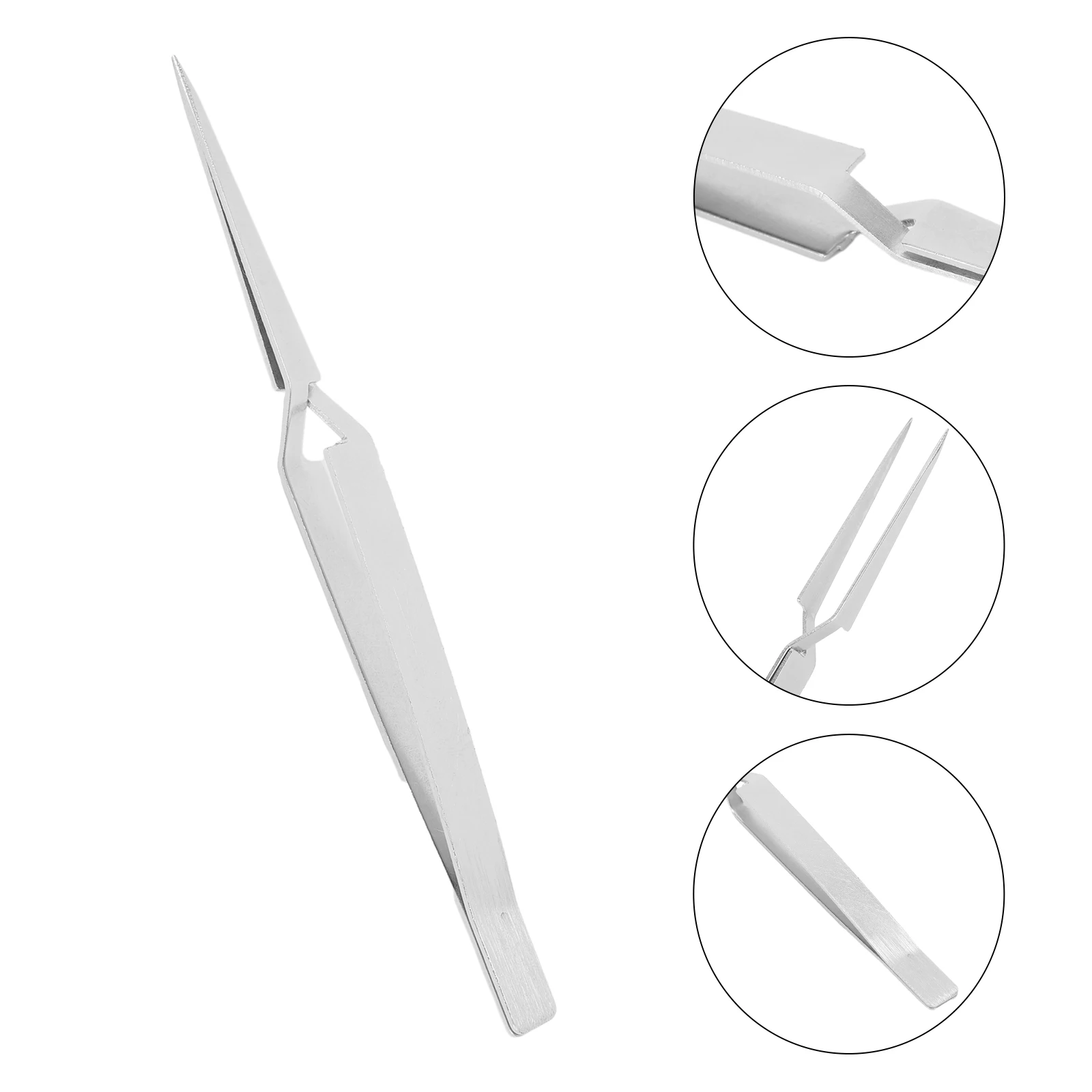 

Inverse Tweezers Tweezers 116-158mm Inverse Self-locking Stainless Steel Reverse Tweezers. Labor-saving Tweezers