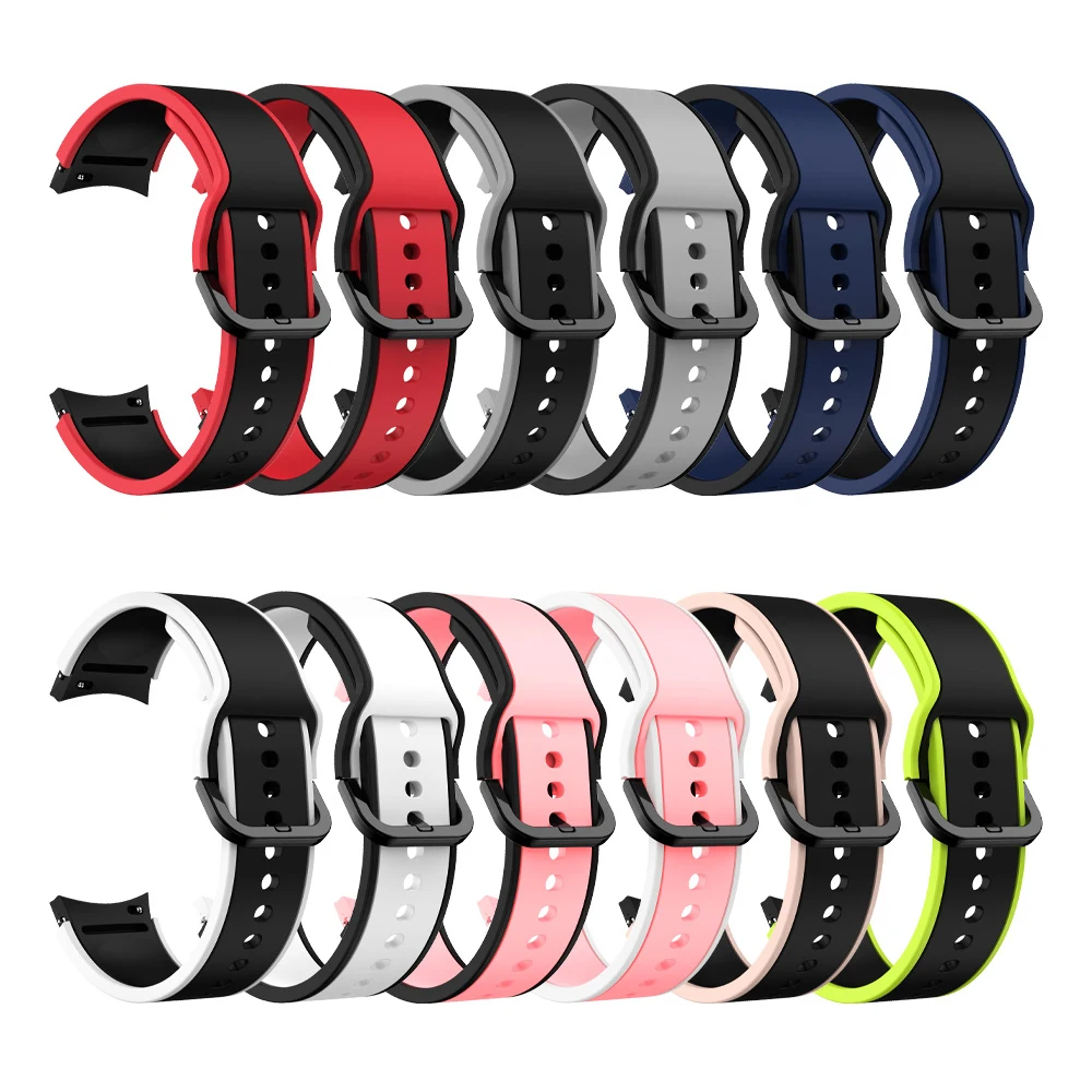 Sport Silicone Band For Samsung Galaxy Watch 5 Pro 45mm Replacement Strap 44mm 40mm/Watch 4 Classic 46mm 42mm Watchband Bracelet
Sport Silicone Band For Samsung Galaxy Watch 5 Pro 45mm Replacement Strap 44mm 40mm/Watch 4 Classic 46mm 42mm Watchband Bracelet