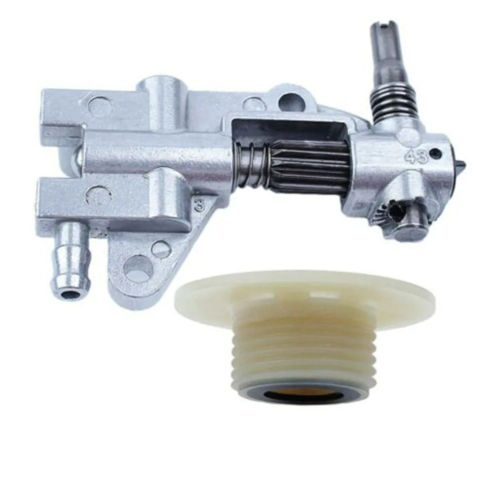 Chainsaw Oil Pump With Worm Replacement Drive Gear Fits For Chain Saw 5200 4500 5800 52cc 45cc 58cc Gasoline Chainsaw Spare Part
Chainsaw Oil Pump With Worm Replacement Drive Gear Fits For Chain Saw 5200 4500 5800 52cc 45cc 58cc Gasoline Chainsaw Spare Part