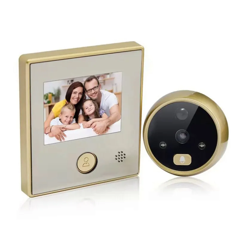 

4.3Inch LCD Display Build-in Battery Video Door Phone Long Time Standby HD Visual Doorbell Peephole Viewer