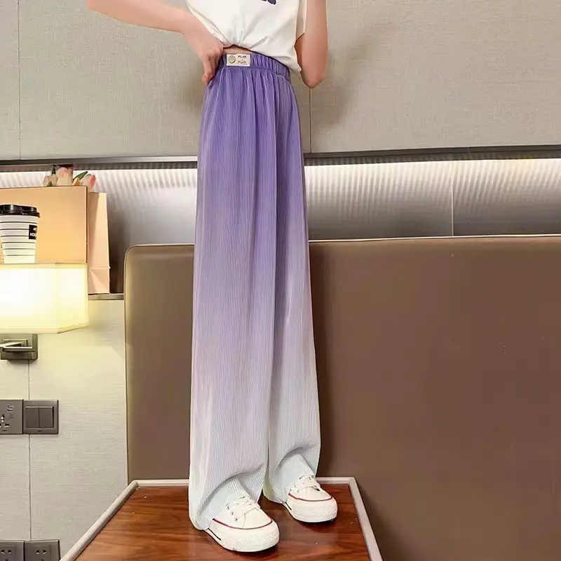 Elegant Fashion Harajuku Slim Fit Children Clothes Loose All Match Sport Gradient Casual Pants Thin Style Straight Leg Pants
Elegant Fashion Harajuku Slim Fit Children Clothes Loose All Match Sport Gradient Casual Pants Thin Style Straight Leg Pants