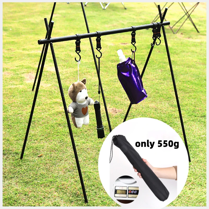Lightweight outdoor Folding Camping Shelf Aluminum Alloy Clothes Storage Hanger Cookware Eequipment Hanging Rack Triangle Rack
Lightweight outdoor Folding Camping Shelf Aluminum Alloy Clothes Storage Hanger Cookware Eequipment Hanging Rack Triangle Rack