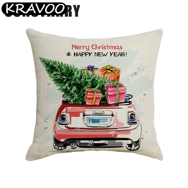 2023 Christmas Tree Pillow Case 45x45cm Linen Cushion Cover Christmas Decoration Gift Sofa Bed Home Decor Funda Cojin Cojines 
2023 Christmas Tree Pillow Case 45x45cm Linen Cushion Cover Christmas Decoration Gift Sofa Bed Home Decor Funda Cojin Cojines