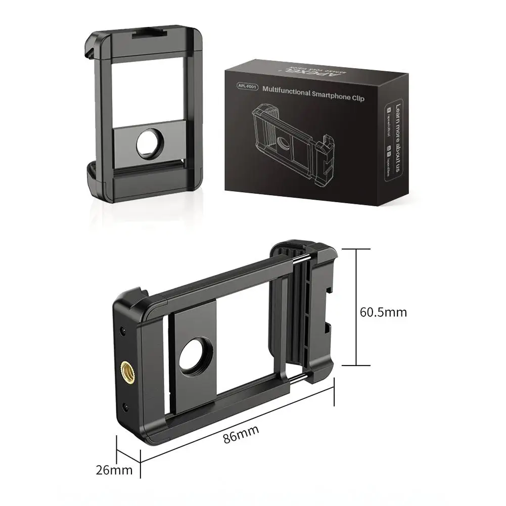 Apl-f001 Professional Universal Mobile Phone Cage Lens Clip For Mobile Phone Positioning Videos Recording
Apl-f001 Professional Universal Mobile Phone Cage Lens Clip For Mobile Phone Positioning Videos Recording