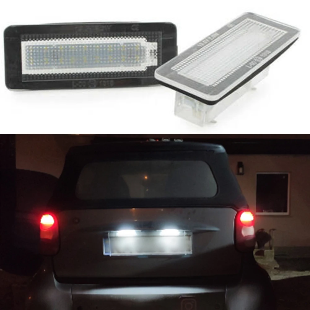 2PCS LED License Plate Lights 6500k 18LEDS ABS Plastic Number License Plate Light For Smart Fortwo Coupe W451 W450 W453 White
2PCS LED License Plate Lights 6500k 18LEDS ABS Plastic Number License Plate Light For Smart Fortwo Coupe W451 W450 W453 White