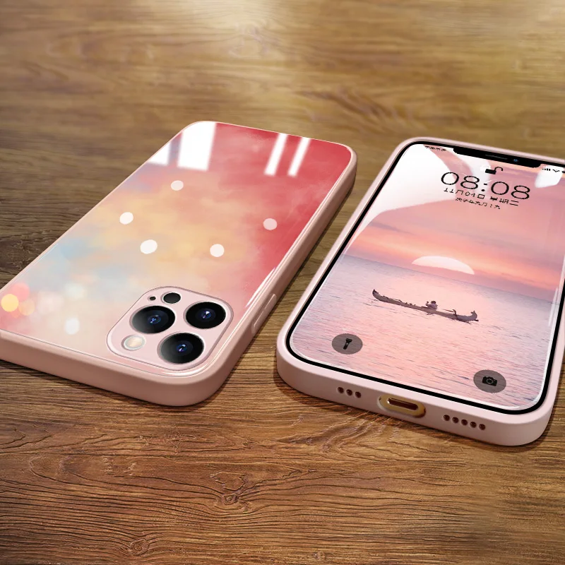 Liquid Glass Case for IPhone 13 Mini/13/13 Pro Max Luxury Fashion Gradient Tempered Glass Cover for IPhone 13 Pro Max Case 11 12
Liquid Glass Case for IPhone 13 Mini/13/13 Pro Max Luxury Fashion Gradient Tempered Glass Cover for IPhone 13 Pro Max Case 11 12
