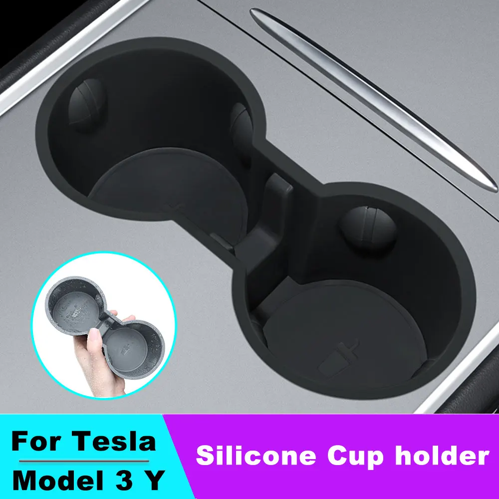 Silicone soft Cup holder for Tesla Model 3 Water cup base for Tesla Model Y Drink rack cup cover 2017-2023
Silicone soft Cup holder for Tesla Model 3 Water cup base for Tesla Model Y Drink rack cup cover 2017-2023