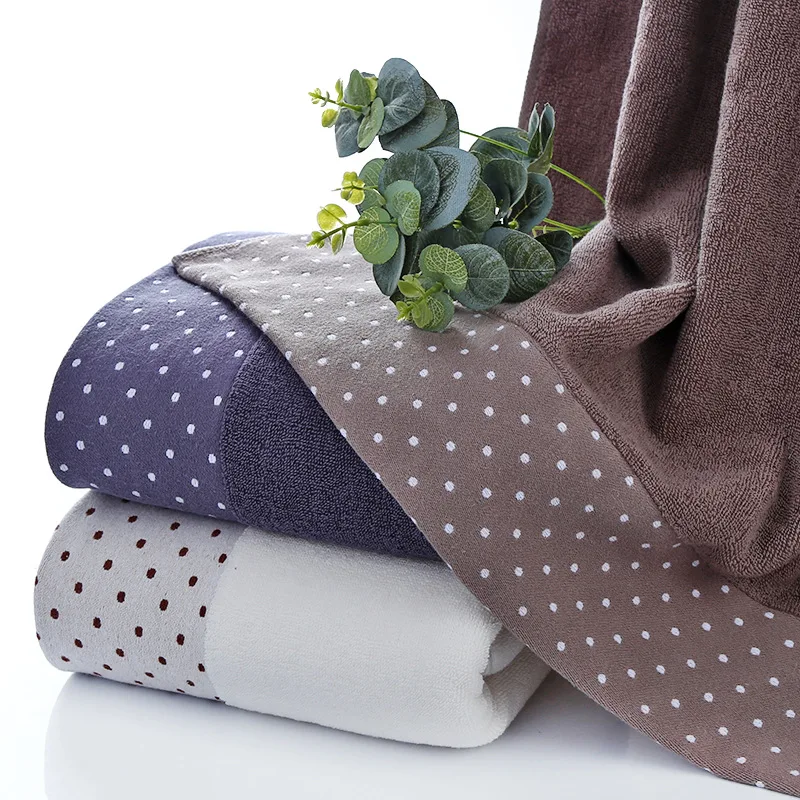 Cotton wave point wrapped towel soft and comfortable absorbent bath towel Cover Towel home daily towel set
Cotton wave point wrapped towel soft and comfortable absorbent bath towel Cover Towel home daily towel set