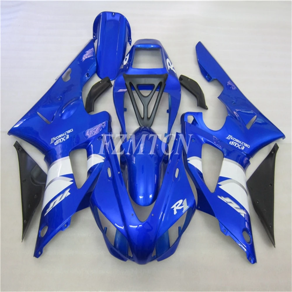 New ABS Whole Motorcycle Fairings Kit Fit for YAMAHA YZF-R1 1998 1999 98 99 R1 Bodywork Set Custom Blue White
New ABS Whole Motorcycle Fairings Kit Fit for YAMAHA YZF-R1 1998 1999 98 99 R1 Bodywork Set Custom Blue White