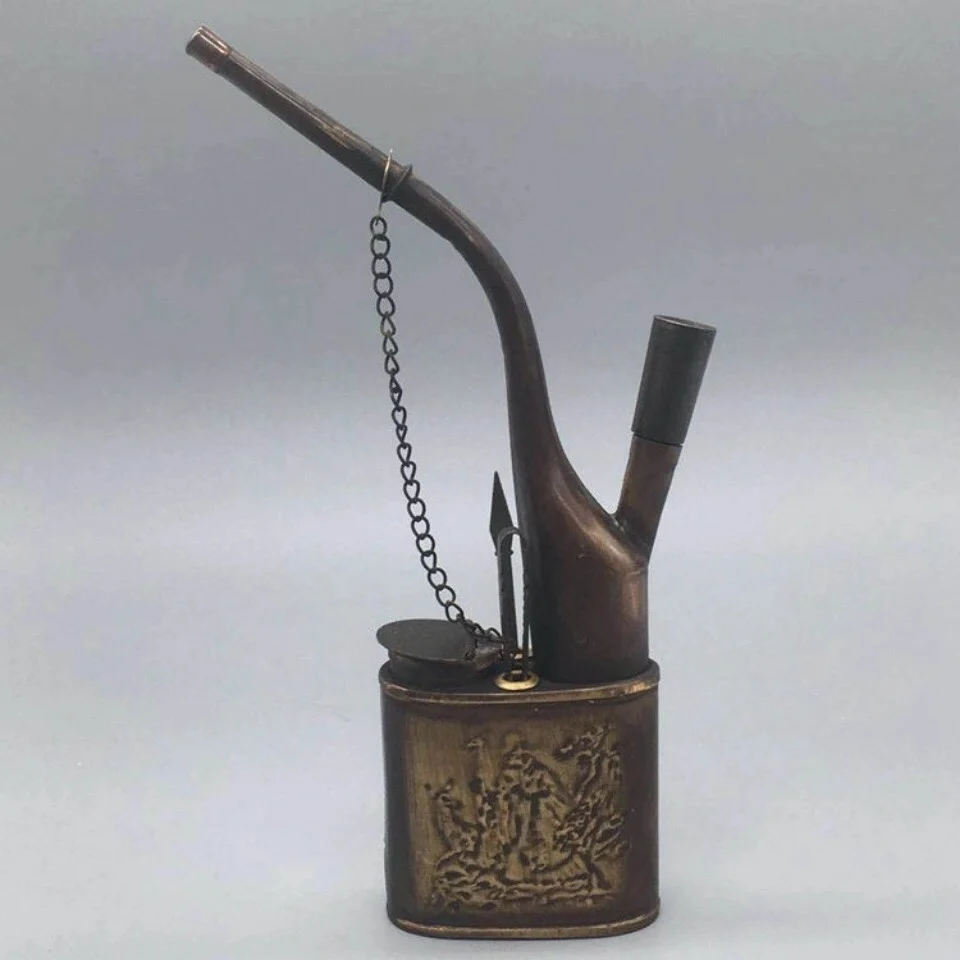 Antique Brass Smoking Set, Hookah Home Craft Gift, Old Shisha, Exquisite Chinese Old-style Copper Smoking Pipe
Antique Brass Smoking Set, Hookah Home Craft Gift, Old Shisha, Exquisite Chinese Old-style Copper Smoking Pipe