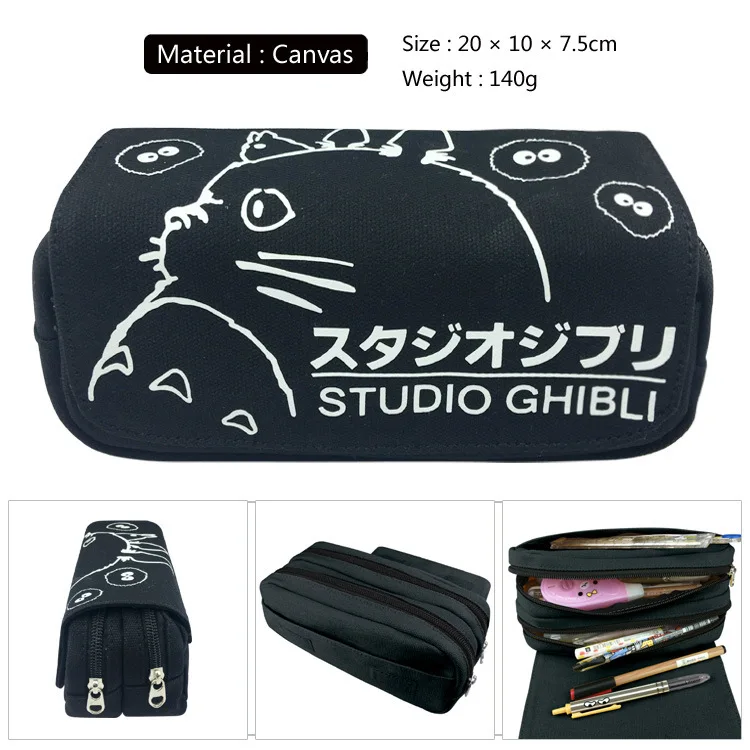 My Neighbor Totoro Cat Anime Pencil Case Wallet Purse Bag Zippers School Supplies Stationery Boys Girls Gifts
My Neighbor Totoro Cat Anime Pencil Case Wallet Purse Bag Zippers School Supplies Stationery Boys Girls Gifts