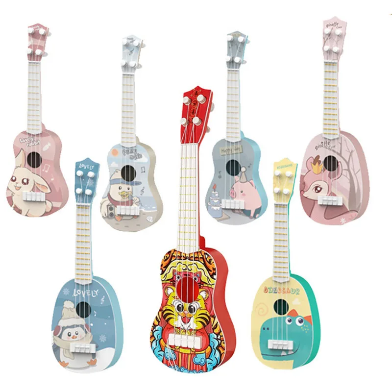 Cartoon Ukulele Children Toys Baby Guitar Strings Musical Instrument 3-6 Years Old Montessori Educational Musical Toys Gift
Cartoon Ukulele Children Toys Baby Guitar Strings Musical Instrument 3-6 Years Old Montessori Educational Musical Toys Gift