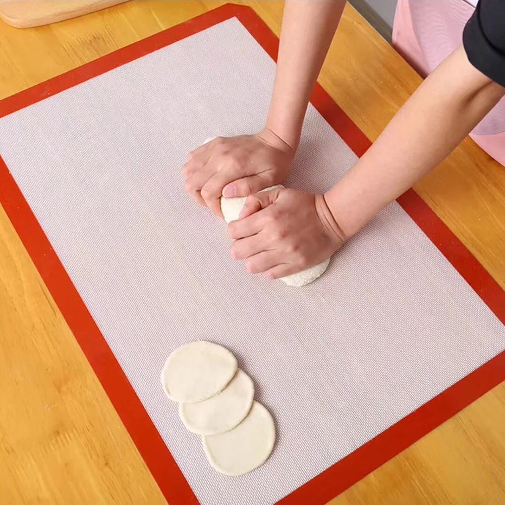 Durable Silicone Baking Mat Non-Stick Oven Sheet Liner Bakery Tool For Cookie /Bread/ Macaroon Kitchen Bakeware Accessories
Durable Silicone Baking Mat Non-Stick Oven Sheet Liner Bakery Tool For Cookie /Bread/ Macaroon Kitchen Bakeware Accessories