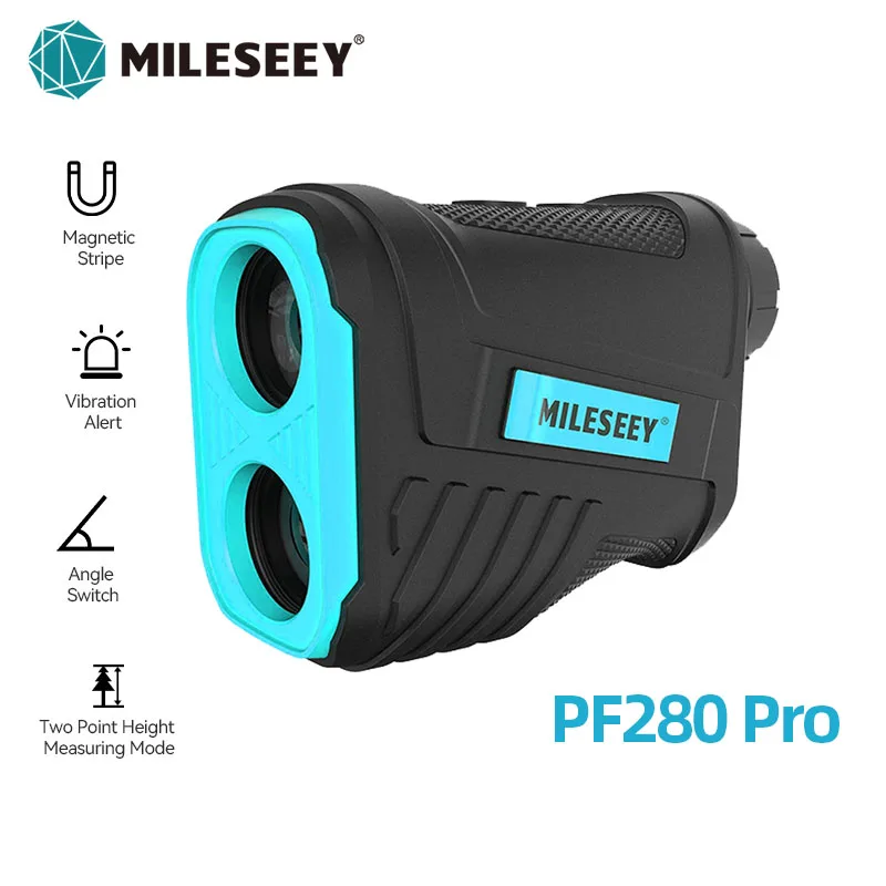MiLESEEY PF280 Pro Golf Laser Rangefinder 600M telescopio Range finder for hunting with Vibration function Magnetic stripe
MiLESEEY PF280 Pro Golf Laser Rangefinder 600M telescopio Range finder for hunting with Vibration function Magnetic stripe