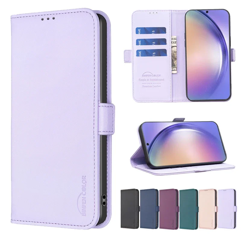 

Wallet Magnetic Buckle Flip Leather Cover For Samsung Galaxy S24 Ultra S23 Ultra S22 S21 FE S20 FE A71 A54 A51 A34 A31 A14 A13