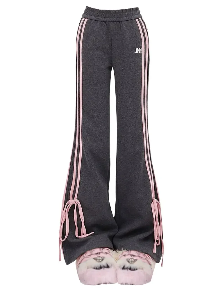 Women's Black Gothic Flare Pants Baggy Y2k Sweatpants Harajuku Streetwear Aesthetic Lace-up Pants Vintage Trousers 2000s Clothes
Women's Black Gothic Flare Pants Baggy Y2k Sweatpants Harajuku Streetwear Aesthetic Lace-up Pants Vintage Trousers 2000s Clothes