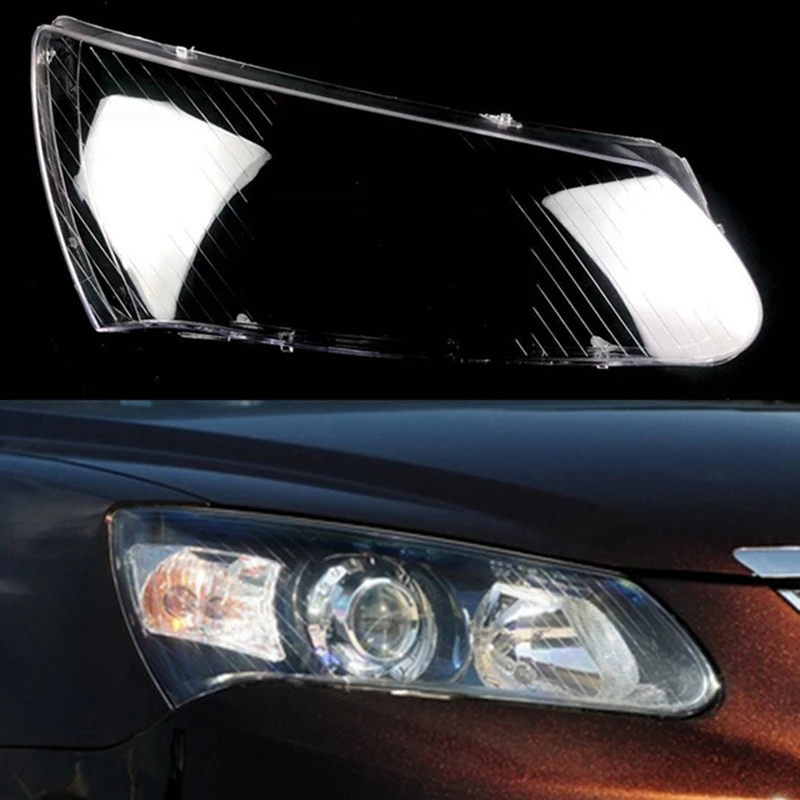 

Transparent Lamp Cover Headlight Lens Cover Headlight Housing Auto For Geely Diluxe EC7 Hatchback 2009-2013