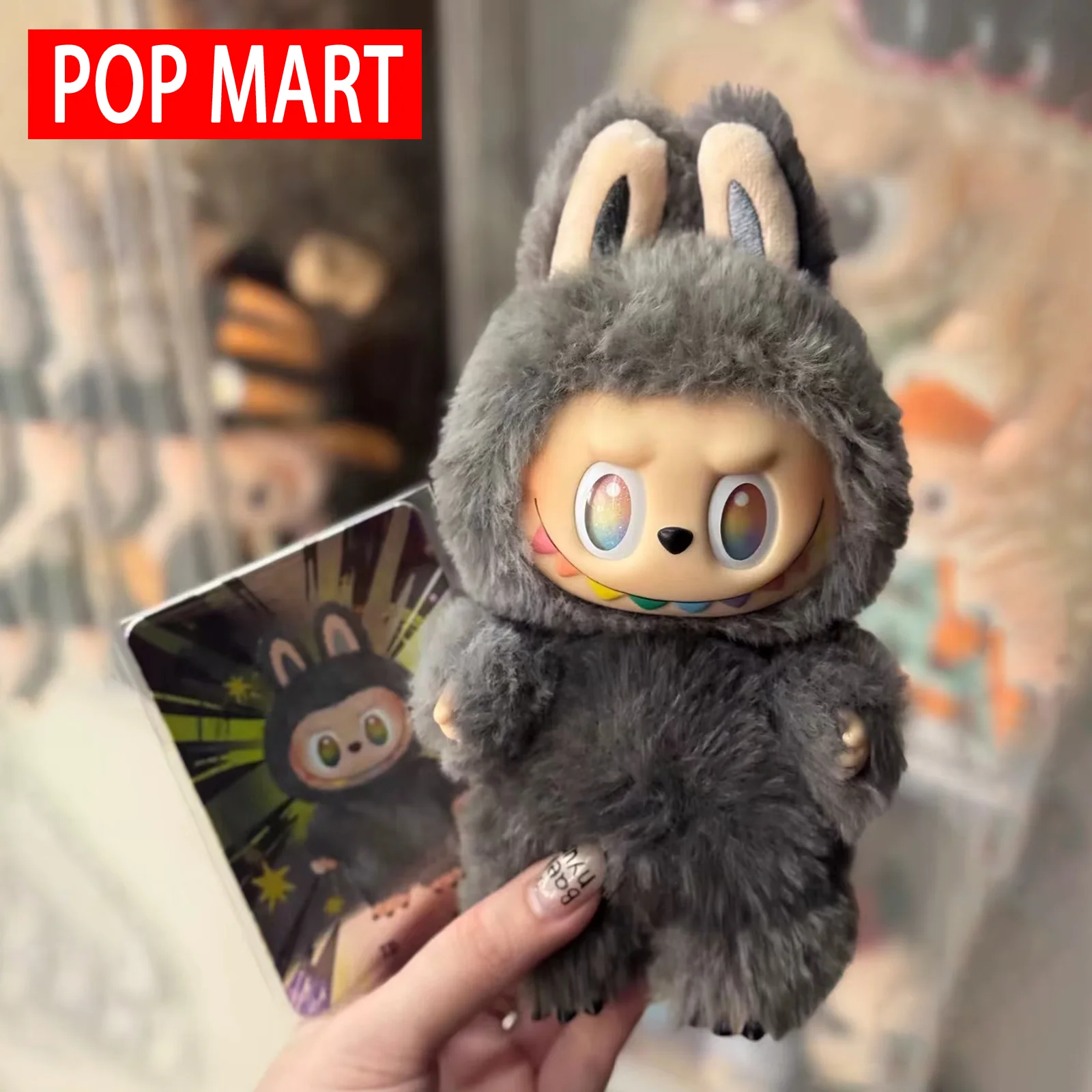 PopMart Labubu Doll Mystery Box, 100% genuine - Macaron color, It's the perfect gift for children, family and frict Gift PopMart Labubu Doll Mystery Box, 100% genuine - Macaron color, It's the perfect gift for children, family and frict Gift