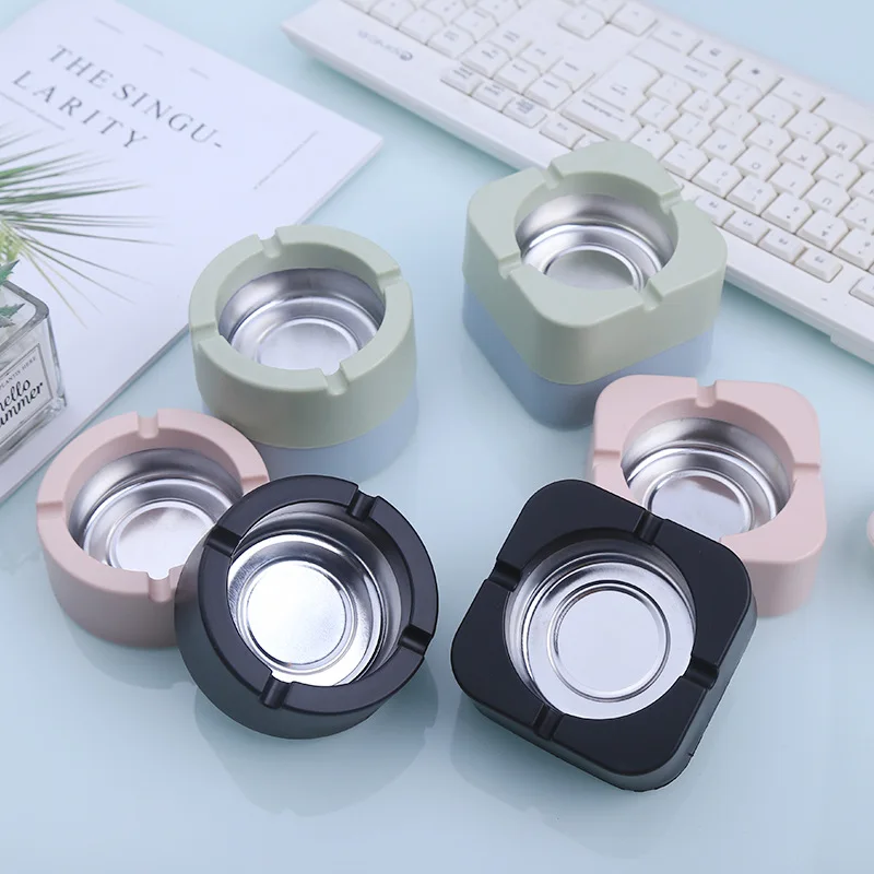 Ashtray Tinplate Ashtray Plastic PP Simple Fashion Style Nordic Style Household Ktv Hotel Stainless Steel Cigarette Ashtrays
Ashtray Tinplate Ashtray Plastic PP Simple Fashion Style Nordic Style Household Ktv Hotel Stainless Steel Cigarette Ashtrays