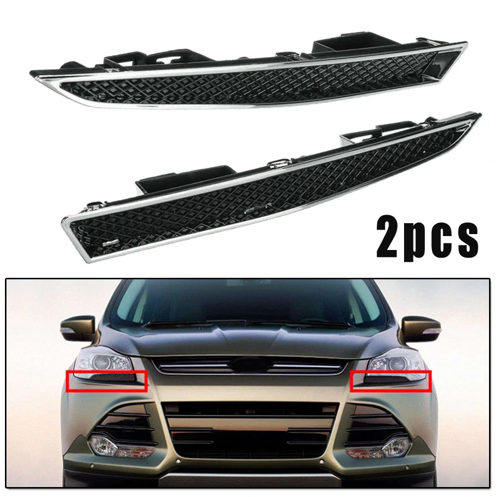 Для Ford Kuga Maverick Escape ABS пластиковая черная фара мини решетка радиатора кронштейн Декоративная полоса 1 пара аксессуаров для транспортных средств
Для Ford Kuga Maverick Escape ABS пластиковая черная фара мини решетка радиатора кронштейн Декоративная полоса 1 пара аксессуаров для транспортных средств