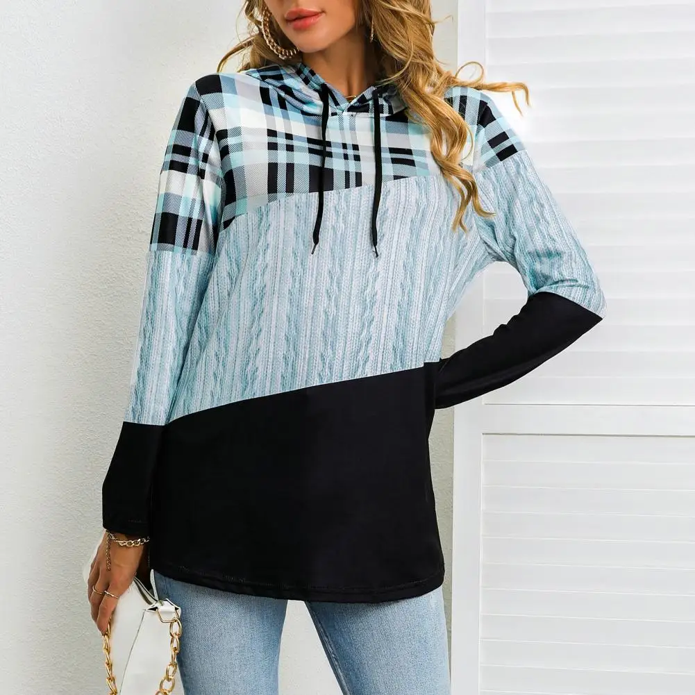 Women's Fall Hoodie Colorblock Patchwork Plaid Print Hooded Loose Casual Long Sleeve Drawstring Women's Pullover Top
Women's Fall Hoodie Colorblock Patchwork Plaid Print Hooded Loose Casual Long Sleeve Drawstring Women's Pullover Top