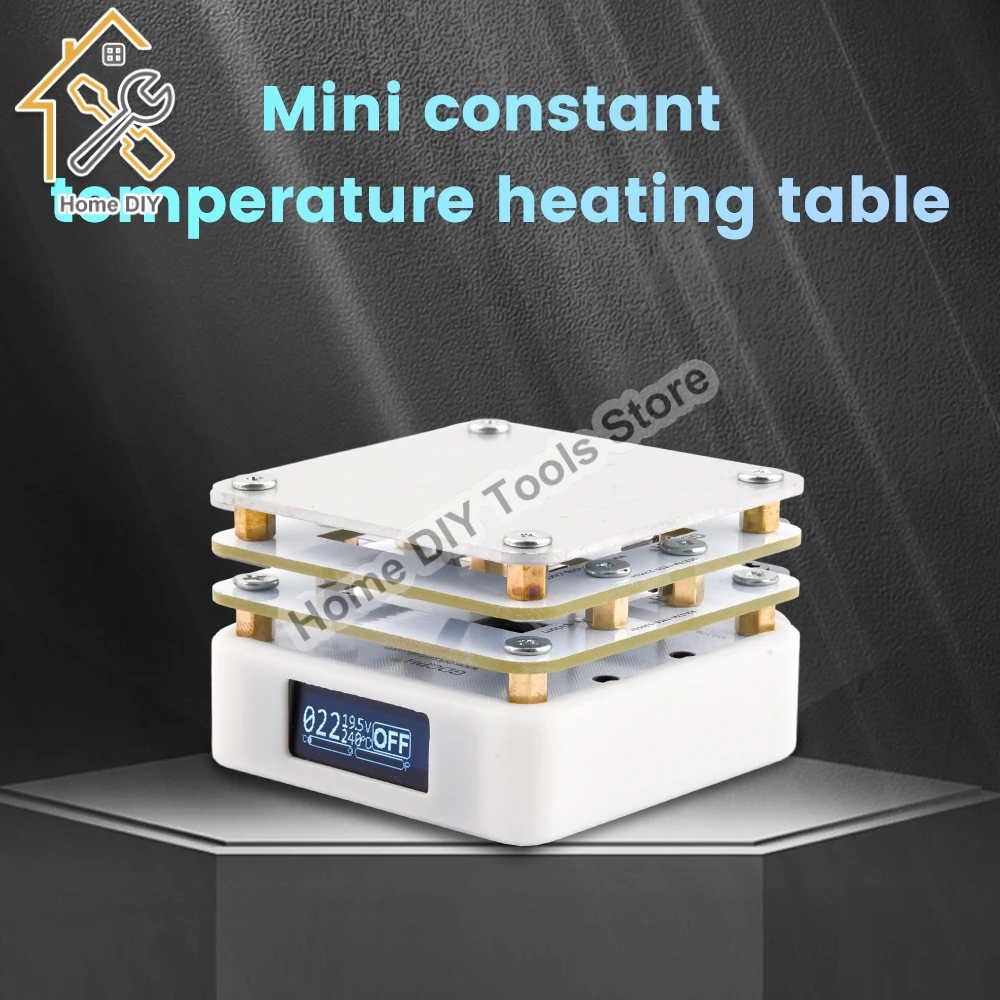 Adjustable Constant Temperature Soldering Rework Station PCB Soldering Heating Plate Heating Table Preheating Repair Tools
Adjustable Constant Temperature Soldering Rework Station PCB Soldering Heating Plate Heating Table Preheating Repair Tools