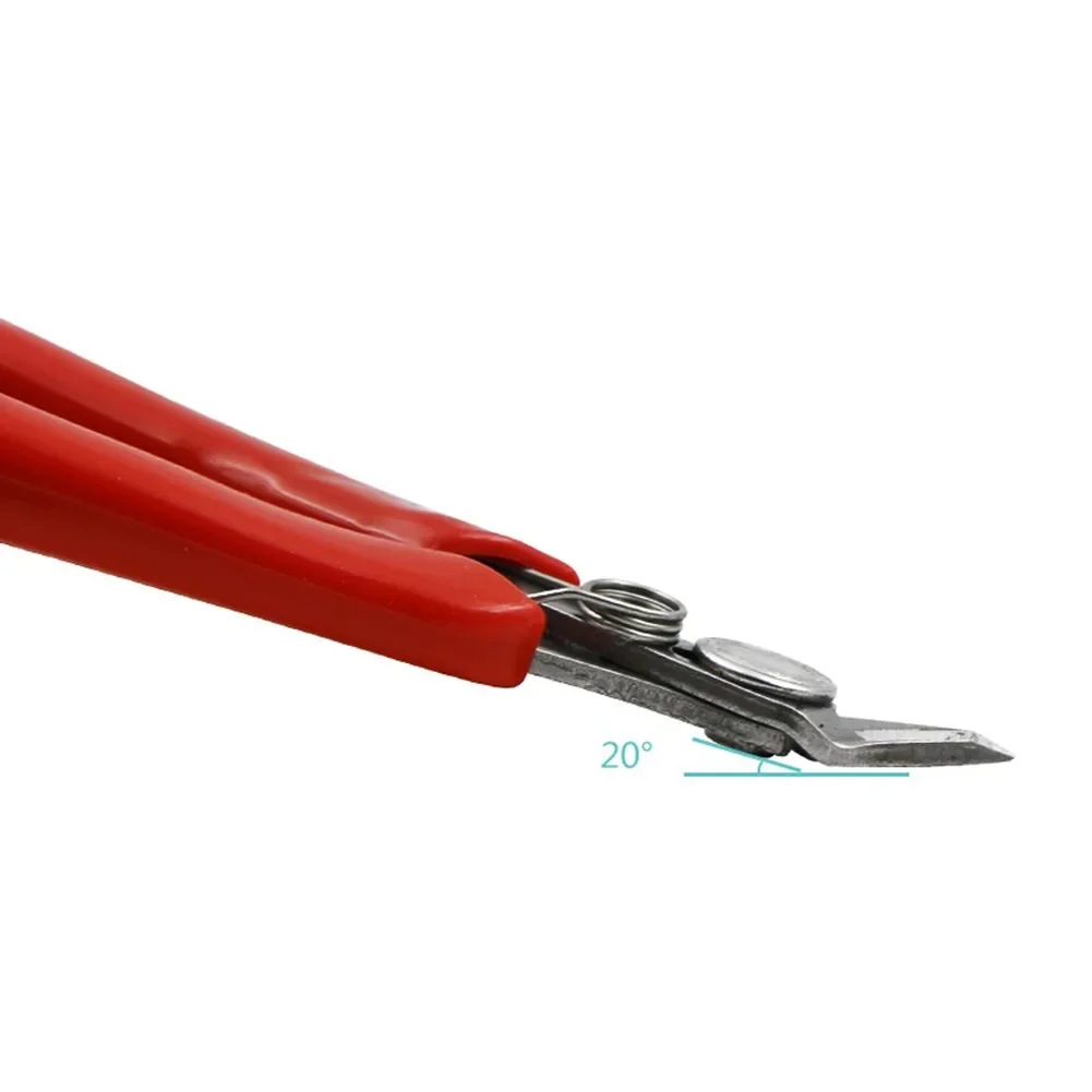 New 1Pcs Mini 12cm Stainless Steel Cable Cutter Cutting Plier Nipper Pliers Rubber Handle Spring Loaded For Jewelry Processing
New 1Pcs Mini 12cm Stainless Steel Cable Cutter Cutting Plier Nipper Pliers Rubber Handle Spring Loaded For Jewelry Processing