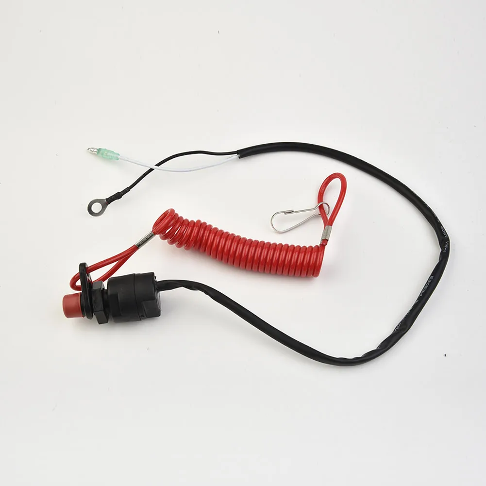 Wire Engine Outboard Kill Switch Component Set Protection Plastic Black Safety Lanyard Motor Accessories Durable
Wire Engine Outboard Kill Switch Component Set Protection Plastic Black Safety Lanyard Motor Accessories Durable