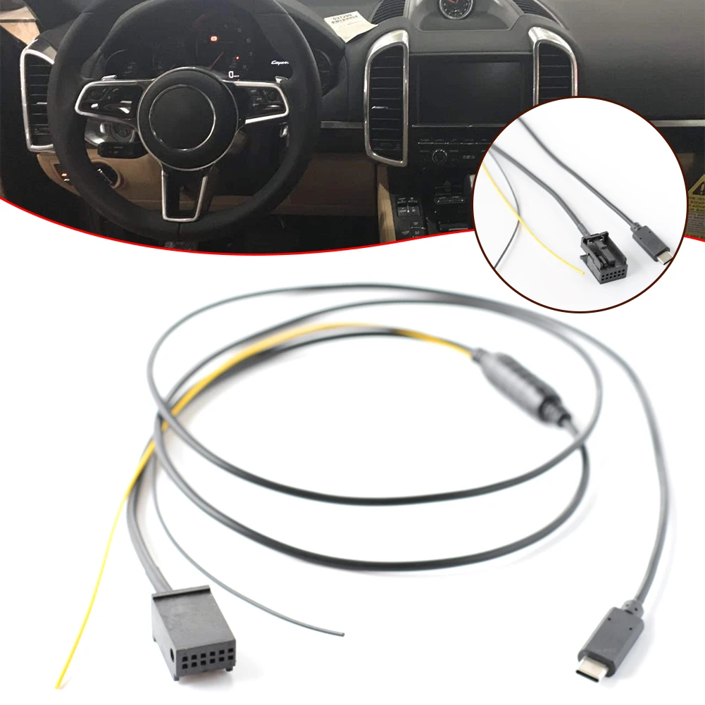 Car Host Extension AUX To TYPEC Interface Audio Input Charging Cable For Cayenne CDR30 / CDR3 /PCM 3 /PCM 3.1 Audio CD Player
Car Host Extension AUX To TYPEC Interface Audio Input Charging Cable For Cayenne CDR30 / CDR3 /PCM 3 /PCM 3.1 Audio CD Player