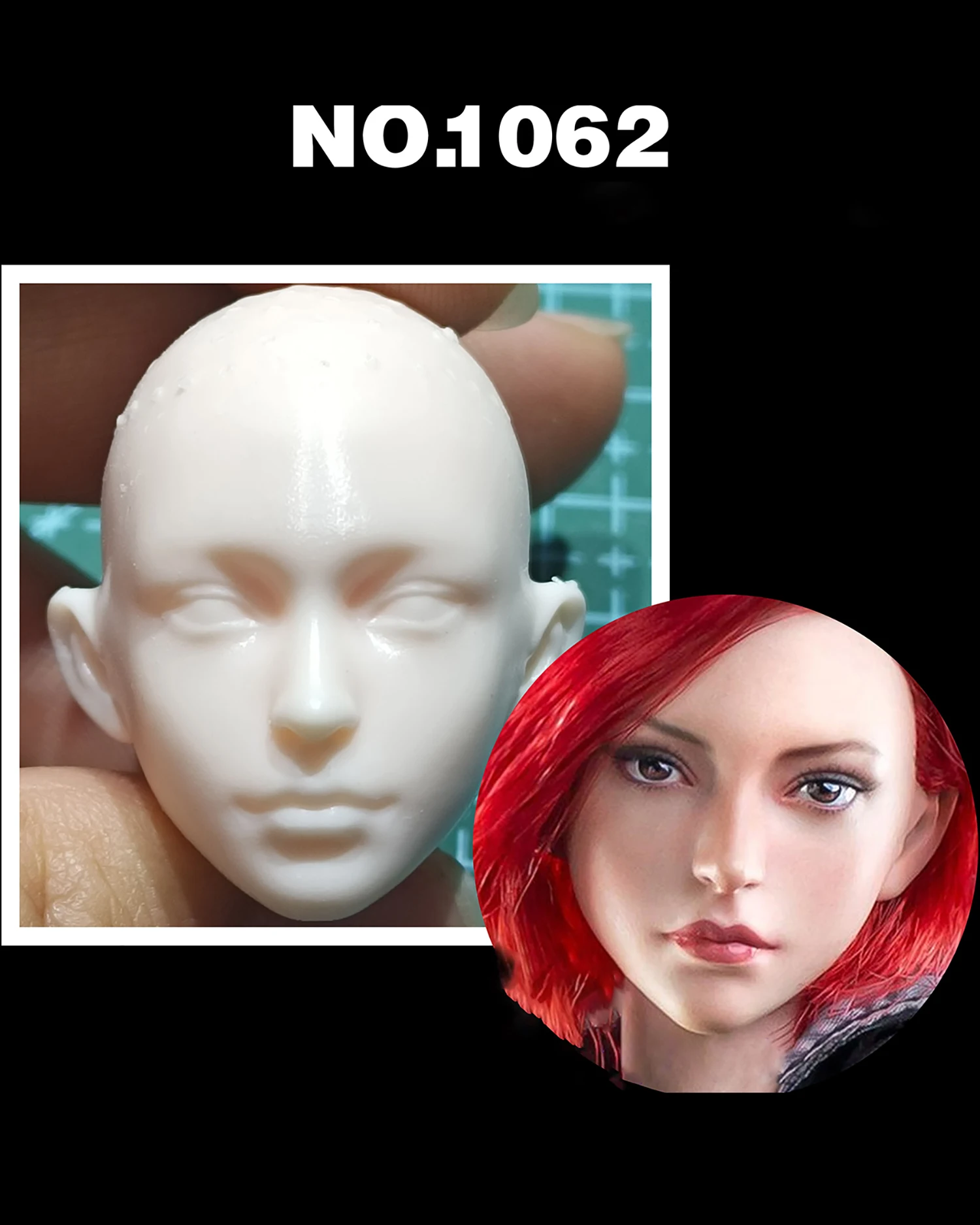 Unpainted Bald Punk Science Fiction Beauty Head Carved Sculpt Model Toys 1/6 Scale Fit 12inch Action Figure
Unpainted Bald Punk Science Fiction Beauty Head Carved Sculpt Model Toys 1/6 Scale Fit 12inch Action Figure