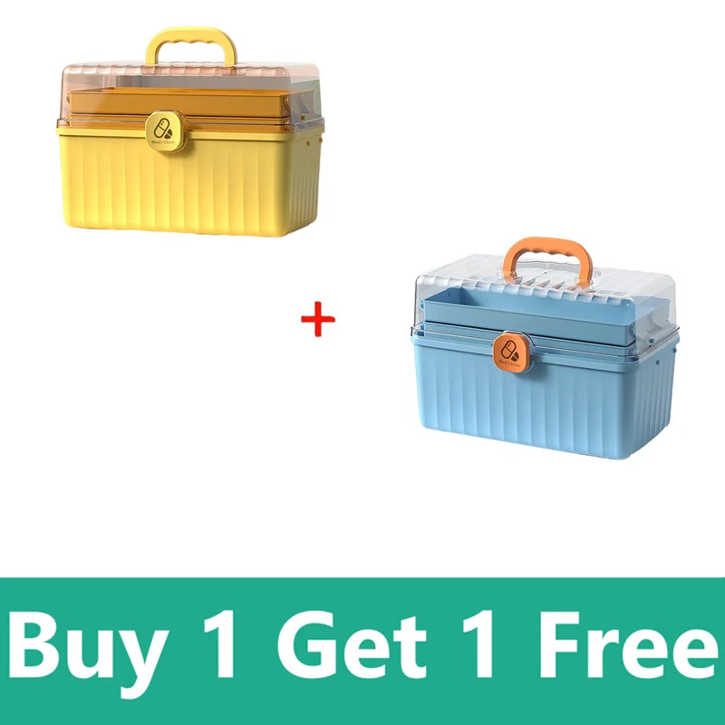 Family Medicine Organizer Box Large Capacity Portable First Aid Kit Medicine Storage Container Emergency Kit for Home Company
Family Medicine Organizer Box Large Capacity Portable First Aid Kit Medicine Storage Container Emergency Kit for Home Company