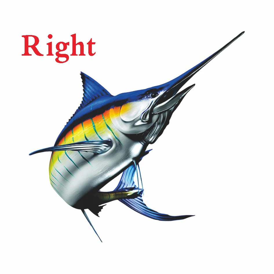 1pcs Striped Marlin Beautiful Fish Car Styling Stickers Vinyl Waterproof Boat Decal RV VAN Car Accessories motorcycle decal
1pcs Striped Marlin Beautiful Fish Car Styling Stickers Vinyl Waterproof Boat Decal RV VAN Car Accessories motorcycle decal