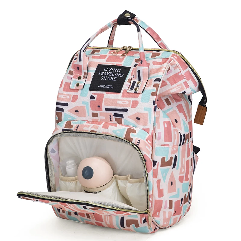 Mummy Diaper Bags Large Capacity Lightweight Cross-body Functional Multifunctional Fashionable Mother Baby Backpack Portable Bag
Mummy Diaper Bags Large Capacity Lightweight Cross-body Functional Multifunctional Fashionable Mother Baby Backpack Portable Bag