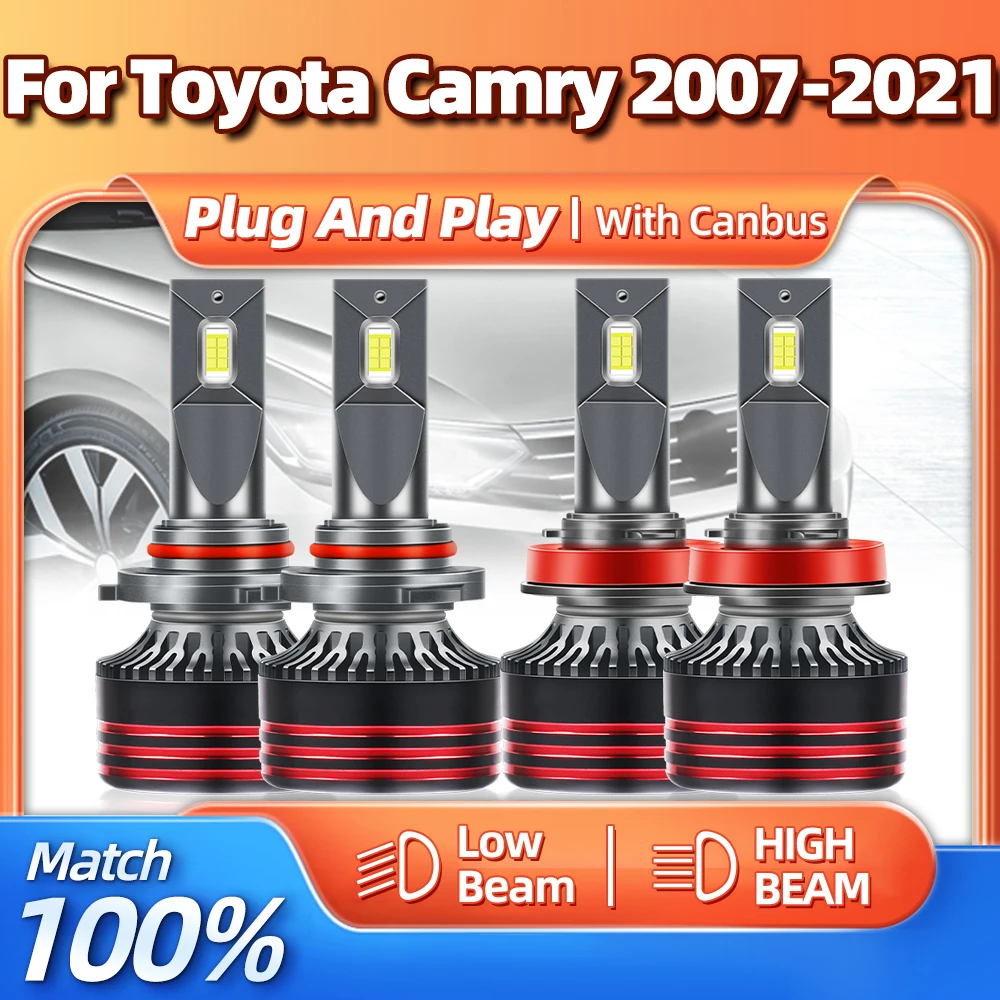 H11 9005 HB3 LED Car Light 240W 40000LM LED Headlights Bulbs 12V 6000K For Toyota Camry 2007-2015 2016 2017 2018 2019 2020 2021
H11 9005 HB3 LED Car Light 240W 40000LM LED Headlights Bulbs 12V 6000K For Toyota Camry 2007-2015 2016 2017 2018 2019 2020 2021