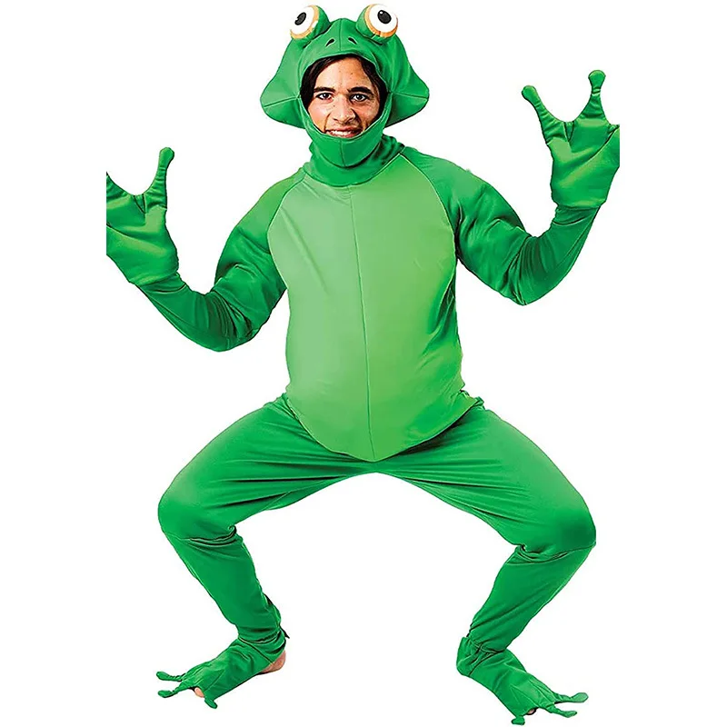

Halloween Role-playing Men's Frog Prince Adult Animal Party Costume
