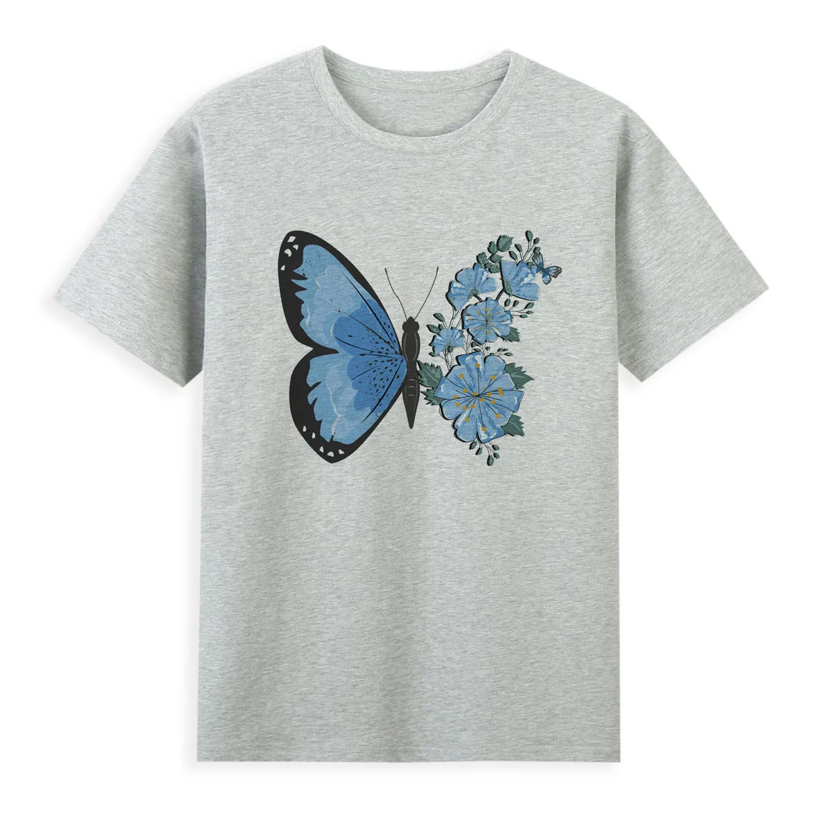 Blue Butterfly Creative T-shirt Cool Summer Women Clothing Hot Sale Brand Shirt Fashion Top Tees A0181
Blue Butterfly Creative T-shirt Cool Summer Women Clothing Hot Sale Brand Shirt Fashion Top Tees A0181