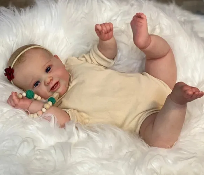 60cm Baby Reborn Newborn 3D-Paint Skin Soft Silicone Realistic Doll Toddler Toy with Vascular Vein Dress Up Bebe
60cm Baby Reborn Newborn 3D-Paint Skin Soft Silicone Realistic Doll Toddler Toy with Vascular Vein Dress Up Bebe