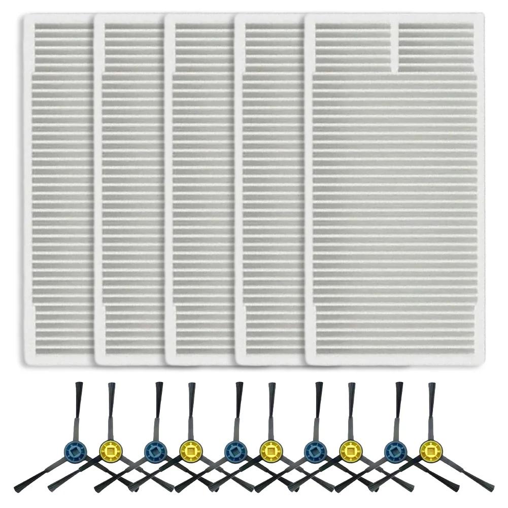 Superior Filtration Vacuum Filter Side Brushes Kit Compatible with For M9 For Eureka NERE10s E10S For Obode A8
Superior Filtration Vacuum Filter Side Brushes Kit Compatible with For M9 For Eureka NERE10s E10S For Obode A8