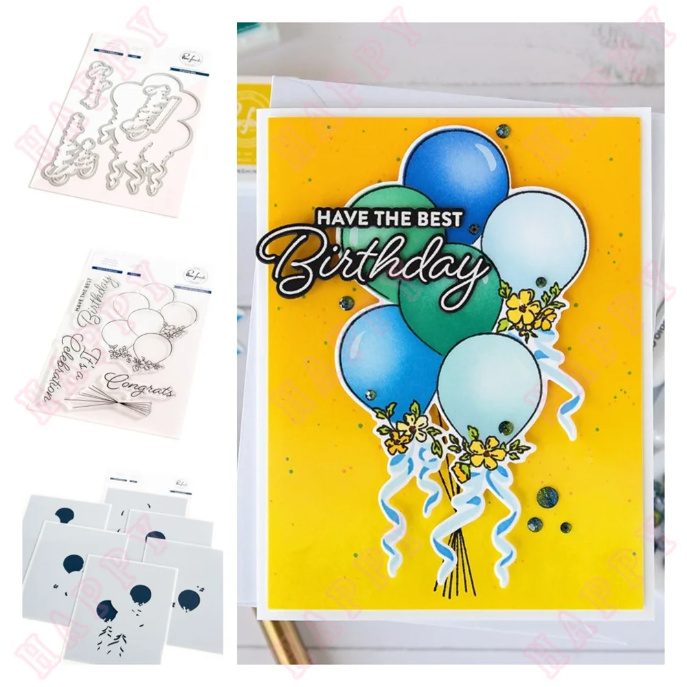 Stamps Stencils Metal Cut Dies Ribbons & Balloons Decoration For DIY Scrapbooking Diary Album Paper Embossing Handcraft Template
Stamps Stencils Metal Cut Dies Ribbons & Balloons Decoration For DIY Scrapbooking Diary Album Paper Embossing Handcraft Template
