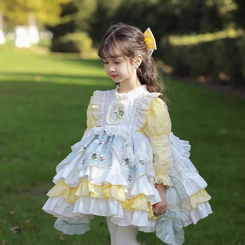 Children Dress Eid Girls Baby Autumn Winter Navidad Lolita Girl Cute Wedding Dress Girl Ball Gown Princess Party Kids Vestidos
Children Dress Eid Girls Baby Autumn Winter Navidad Lolita Girl Cute Wedding Dress Girl Ball Gown Princess Party Kids Vestidos