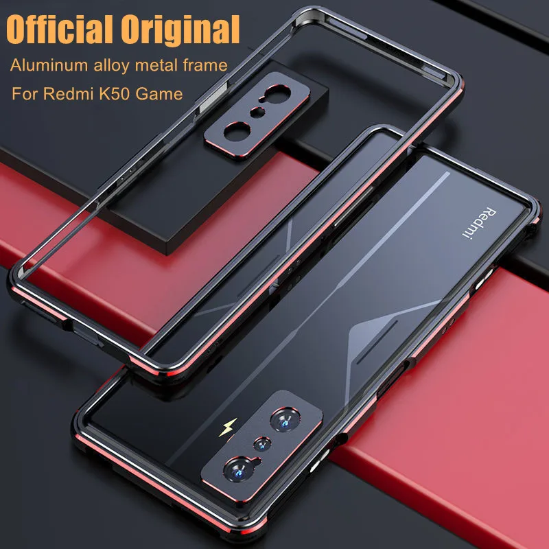 

Чехлы для Xiaomi Mi POCO F4 GT F3 F2 Pro, алюминиевый бампер, противоударный бронированный металлический чехол с рамкой для Xiaomi Redmi K50 K40, чехлы для игр
