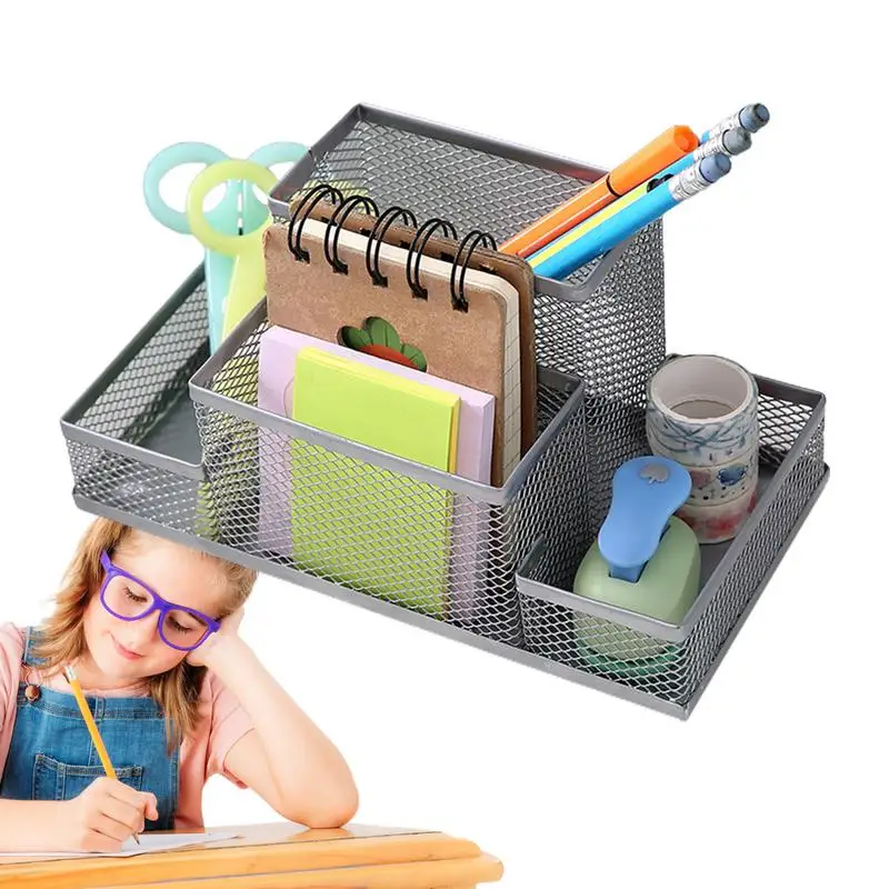 Desktop Pencil Cup Desktop Organizer Organizer With 4 Grid Desk Accessories Storage Containers For Pen Pencil Marker Note Paper
Desktop Pencil Cup Desktop Organizer Organizer With 4 Grid Desk Accessories Storage Containers For Pen Pencil Marker Note Paper