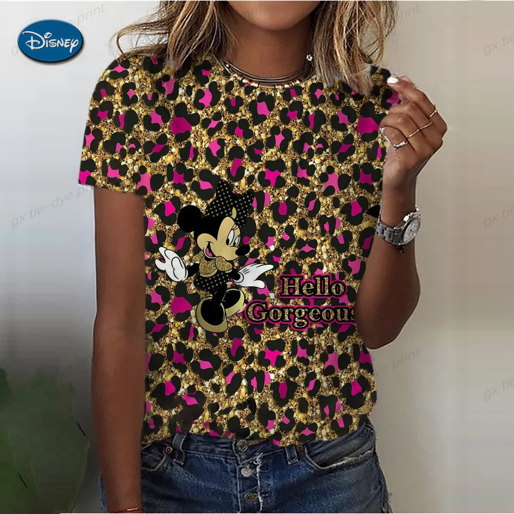 New Minnie Mouse T-shirt Women Kawaii Top Cartoon Graphic T-Shirt Funny Harajuku Disney T-Shirt Fashion T-Shirt Ladies
New Minnie Mouse T-shirt Women Kawaii Top Cartoon Graphic T-Shirt Funny Harajuku Disney T-Shirt Fashion T-Shirt Ladies