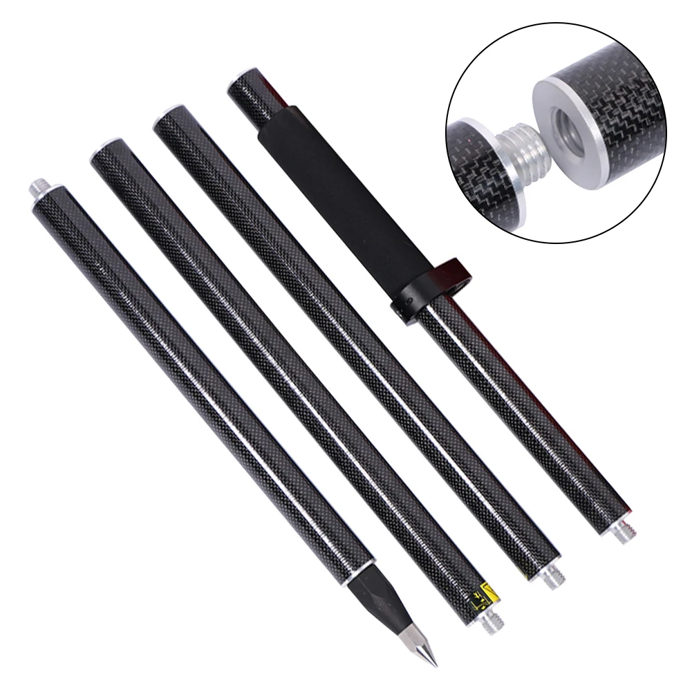 4pcs Carbon Fiber Measuring Rod 2m 3.2cm Rod Diameter Thread 5/8" Suveying Analysis Instruments Accessories Hand Tool
4pcs Carbon Fiber Measuring Rod 2m 3.2cm Rod Diameter Thread 5/8" Suveying Analysis Instruments Accessories Hand Tool