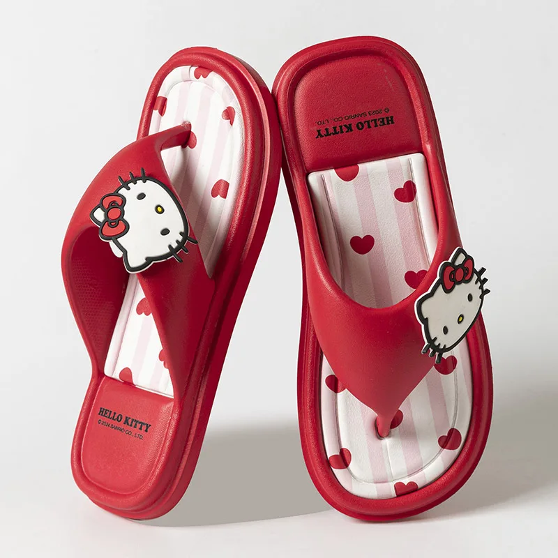Hello Kitty Herringbone Slippers Womens Outwear Anti Slip Home Fashion Cartoon Soft Sole Sandals Beach Shoes Women Accessories
Hello Kitty Herringbone Slippers Womens Outwear Anti Slip Home Fashion Cartoon Soft Sole Sandals Beach Shoes Women Accessories