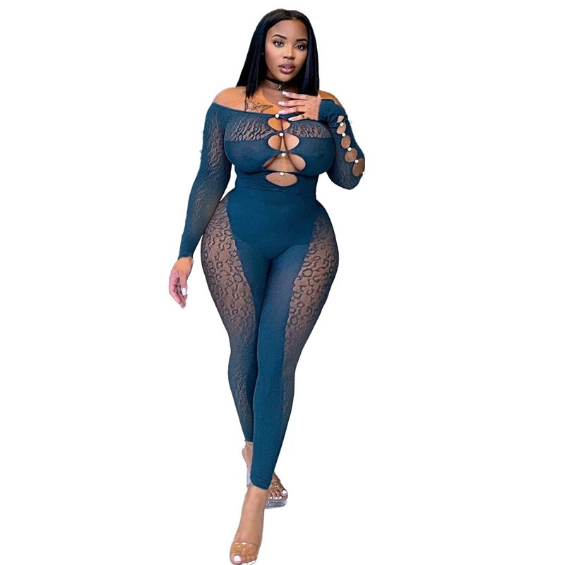 STYLISH LADY Leopard Printed Mesh Rompers and Jumpsuits 2022 Women Long Sleeve Off Shoulder Lace Up Cut Out Club Party Overalls
STYLISH LADY Leopard Printed Mesh Rompers and Jumpsuits 2022 Women Long Sleeve Off Shoulder Lace Up Cut Out Club Party Overalls