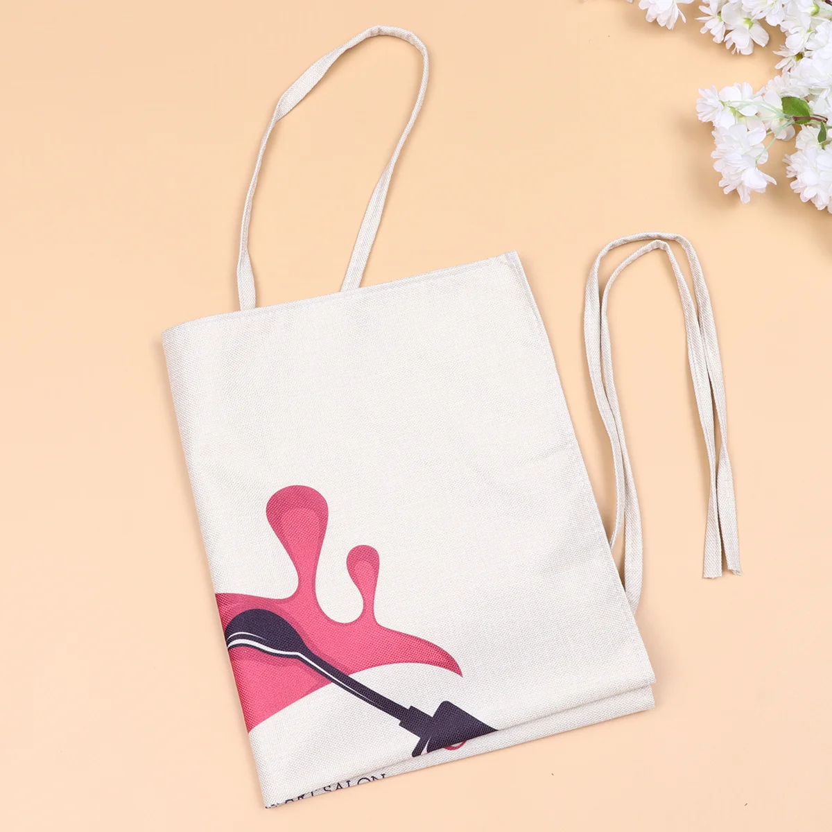 Pink Nail Art Printing Apron Restaurant Cooking Baking Dress Cotton and Linen Painting Working Apron for Home Kitchen
Pink Nail Art Printing Apron Restaurant Cooking Baking Dress Cotton and Linen Painting Working Apron for Home Kitchen